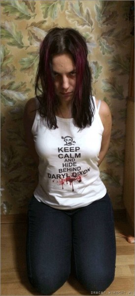 keep calm and hide behind Daryl Dixon