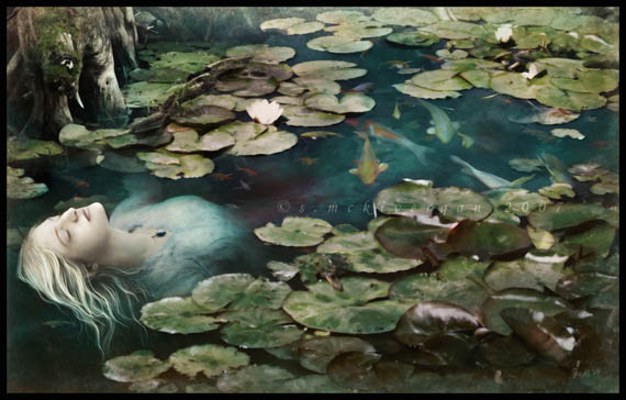 Ophelia by digital muse